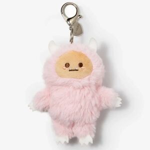 Smoko Hank Yeti Goes Pastel Plush Pendant - Pink